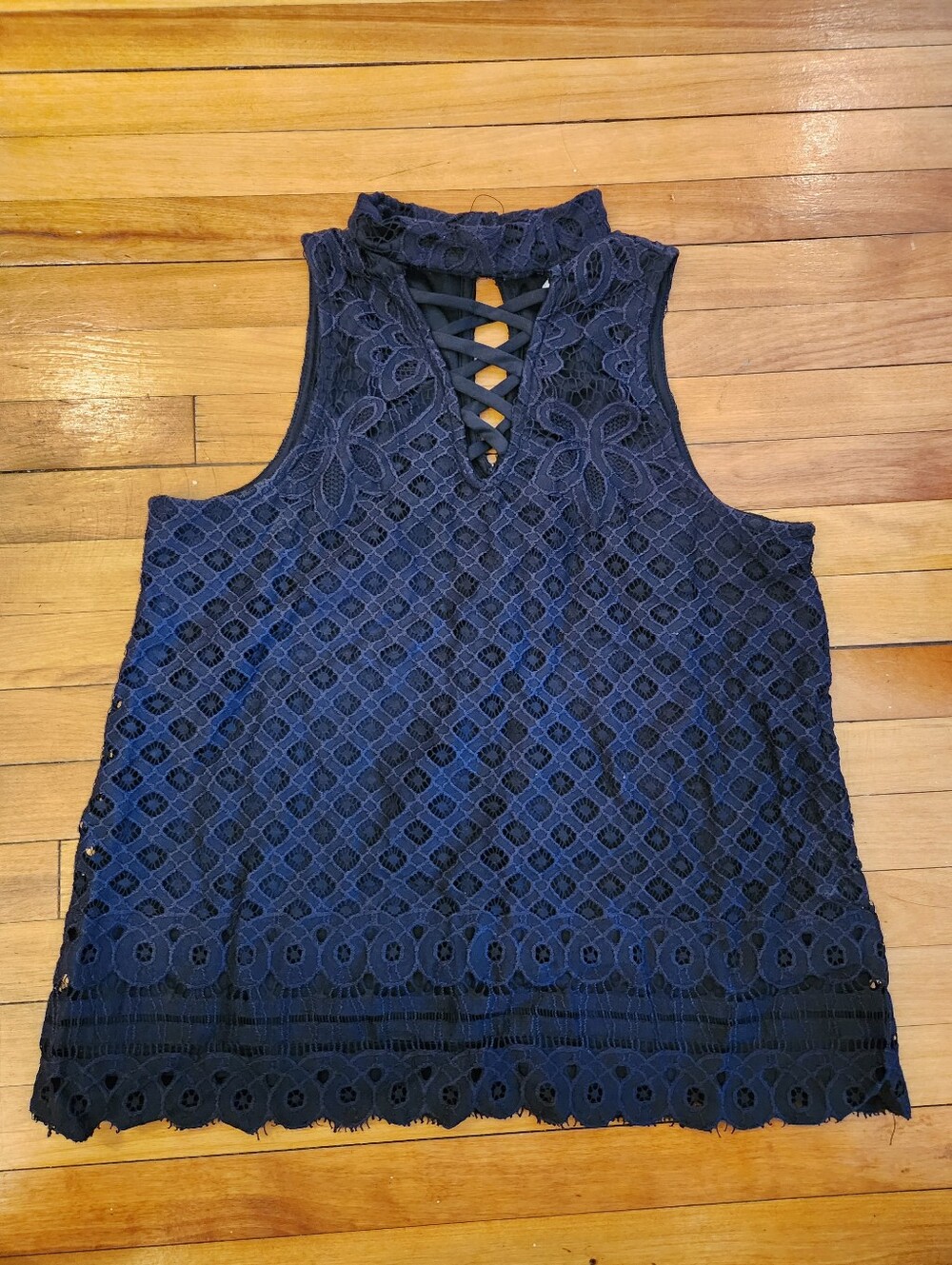 Witchy Black Lace Tank Top